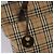 Borsa tote in tela e pelle Burberry Nova Check beige marrone scuro oro Auth 111205 D'oro - vista 10