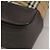 Borsa tote in tela e pelle Burberry Nova Check beige marrone scuro oro Auth 111205 D'oro - vista 16