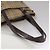 Borsa tote in tela e pelle Burberry Nova Check beige marrone scuro oro Auth 111205 D'oro - vista 7