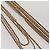 Collana Triple Twist Christian Dior in metallo dorato Auth am7605 D'oro - vista 4