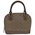 LOUIS VUITTON Monogramma Satin Piccola Borsa Alma Grigia M92147 LV Auth 108907 Marrone - vista 13