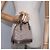LOUIS VUITTON Monogramma Satin Piccola Borsa Alma Grigia M92147 LV Auth 108907 Marrone - vista 19