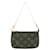 Louis Vuitton Monogram Mini Pochette Accessoires Brown Patent leather  ref.2007398