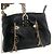 Pochette Versace For H&M in pelle nera con catene dorate Nero - vista 11