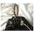 Pochette Versace For H&M in pelle nera con catene dorate Nero - vista 3