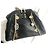 Pochette Versace For H&M in pelle nera con catene dorate Nero - vista 7