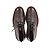 Botas desérticas con cordones Tod's en cuero marrón Castaño Roja - vista 9