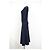 Vestido de longitud media Boss Hugo Boss en viscosa azul marino - vista 7