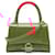 Balenciaga Hourglass Leather Handbag Red  ref.2007931