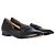 Iris & Ink Mocassini Penny in Pelle Nera - vista 4