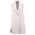 Gilet senza maniche Jil Sander in lana grigia
