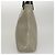 Borsa a spalla PRADA in pelle plastica grigia marrone scuro Auth bs21988 - vista 3