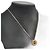 Collana Christian Dior metallo oro Auth FF6330 D'oro
