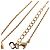 Collana Christian Dior metallo oro Auth FF6330 D'oro - vista 4