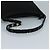 Borsa a spalla Salvatore Ferragamo in tela nera Auth bs21726 Nero - vista 7