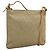Borsa a spalla in tela Zucchino FENDI beige e oro Auth bs21960 D'oro