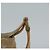 Borsa a spalla in tela Zucchino FENDI beige e oro Auth bs21960 D'oro - vista 9