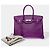 Hermès Sac HERMES Birkin 35 en Cuir Violet - 102471 - vue 2