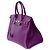 Hermès Sac HERMES Birkin 35 en Cuir Violet - 102471 - vue 5