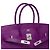 Hermès Sac HERMES Birkin 35 en Cuir Violet - 102471 - vue 7