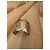 Bracciale Chanel Coco Crush Oro Bianco Argento - vista 2