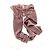 Sciarpa in lana rosa a coste di Acne Studios - vista 5