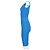 Abito midi a scollo ampio in bandage Herve Leger in rayon blu Blu chiaro - vista 7