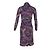 Abito con stampa Paisley Etro con sciarpa in poliestere viola Porpora - vista 6