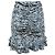 Isabel Marant Rüsch Blumen Minirock aus blauer Polyester - Ansicht 3