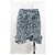 Isabel Marant Rüsch Blumen Minirock aus blauer Polyester - Ansicht 5