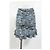 Isabel Marant Rüsch Blumen Minirock aus blauer Polyester - Ansicht 7