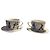Tazas y platos de porcelana Sonia Rykiel