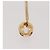 LOUIS VUITTON Anhänger 1P Diamant Halskette Diamant 6.1K Nur 800 LV Auth 93646S Golden - Ansicht 10