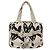 CHANEL Tote Bag Canvas White Black Silver CC Auth bs22011 Silvery - view 13