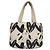 CHANEL Tote Bag Canvas White Black Silver CC Auth bs22011 Silvery - view 2