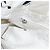 CHANEL Tote Bag Canvas White Black Silver CC Auth bs22011 Silvery - view 21
