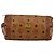 Borsa a spalla MCM Vicetos Logogram in pelle PVC marrone Auth ki5337 - vista 13