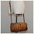 Borsa a spalla MCM Vicetos Logogram in pelle PVC marrone Auth ki5337 - vista 22