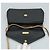 Borsa a spalla Christian Dior in pelle nera marrone dorata Auth bs22002 Nero D'oro - vista 10