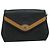 Borsa a spalla Christian Dior in pelle nera marrone dorata Auth bs22002 Nero D'oro - vista 13