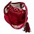 Borsa a tracolla Lancel Brigitte Bardot BB in velluto rosso