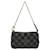 Mini Pochette Acessórios Louis Vuitton Marrom Lona  ref.2009499