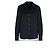 Marc Cain Black Polyester Blouse with Gold Buttons