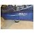 Borsa a mano Longchamp Roseau in pelle blu - vista 4