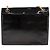 Borsa a Spalla CHANEL Smalto Nero Oro CC Auth 110814 D'oro - vista 2
