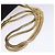 Borsa a Spalla CHANEL Smalto Nero Oro CC Auth 110814 D'oro - vista 7