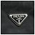 Borsa a spalla PRADA in nylon nero argento autentica mr935 - vista 19