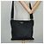 Borsa a spalla PRADA in nylon nero argento autentica mr935 - vista 24