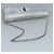 Autre Marque Borsa a spalla a catena in pelle argento Auth 110794 - vista 7