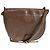 Autre Marque Borsa a spalla Burberrys in pelle marrone argento autentica bs21793
